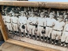 1922 New York Yankees Panoramic Team Print On Wood Babe Ruth Wow  10x48