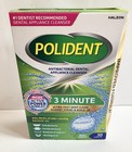 Polident 3 Minute Denture Cleanser Tablets  Mint Fresh 30 Ct  pack Of 2  Ex 8 28