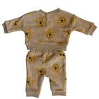 New Disney Winnie The Pooh Soft Cozy Fleece Set Top pants Size Baby 0-3 Months