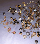 Great Big Lot  315  Mostly Vintage  Tuxedo Studs   Many Designs   Matches