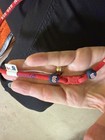 Phiten Boston Red Sox Mlb Titanium Necklace Red 21    Baseball Sports