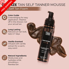 Bronze Tan Self Tanner Mousse Dark 6 7 Fl Oz  pack Of 1   Green grey