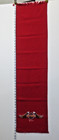 Harley Davidson Scarf Vintage 1987 3d Emblem Red 48 X 12 Logo  bar   Shield  C1