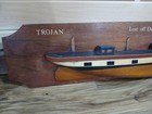 Antique Half Hull Wooden Ship Model San Juan-lost Off Dover-flint 1905  42  