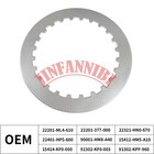 Clutch Friction Plates Kit   Oil Filter For Honda Rancher 420 Trx420fe 2007-2013