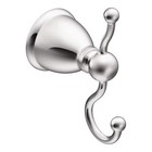 New Moen Caldwell Double Robe Hook Polished Chrome Wall Mount Y3103ch