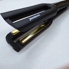 Hair Straightener Flat Iron Ceramic Titanium Janelove Silicone Mat Lcd Display