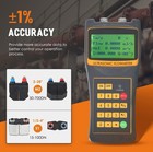 Bonvoisin Tds-100h Digital Ultrasonic Liquid Flow Meter Handheld Dn15-dn6000 Nic