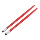 39  Hay Bale Spear 3000 Lbs Capacity Spike Fork For Tractors Loaders 2 Pack