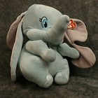 Ty Sparkle Disney Dumbo Plush 13    Beanie Buddies Elephant Blue Stuffed Animal
