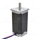 Nema 23 Stepper Motor 3nm 425oz in  4 2a 113mm   8mm   10mm Shaft For Cnc Router