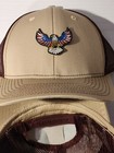 13 Patch Choices Khaki maroon Mesh Snapback Trucker Hat