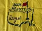 Phil Mickelson Signed 2006 Masters Golf Pin Flag Winner Autographed Jsa Loa