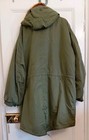 Genuine Vintage M-65 Us Army Ecws Parka  Liner And Hood  1970s  Large