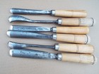 Lot Of 6 Vintage Rare Sculpture Associates Germany Carving Tool Gouge Chisel Set