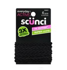 6 Scunci All Hair All Day Comfy Hold No Damage Ponytailers Hair Ties  Assorted