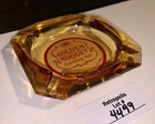 Golden Nugget Gambling Hall Casino Ashtray Las Vegas Nevada Amber Red Vintage