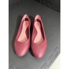 Crocs Women s Lina Ballet Flat Dark Pink Shoes Sandals Size 9