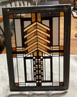 Frank Lloyd Wright Collection Autumn Sumac Stained Glass Suncatcher Panel