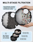 2500l h Performance Ultra-quiet Canister Filters For Aquarium  Multiple Bio-func