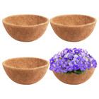 Coco Coir Liners 10 12 14  Round Flower Hanging Basket Pot Replacement 2 4 Pcs