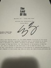 The Last Of Us Script Cover Signed By Writer Craig Mazin Jsa Coa Autograph