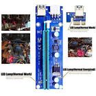 Pci-e 1x To 16x Powered Usb 3 0 Gpu Riser Extender Adapter Card Ver 009s Plus