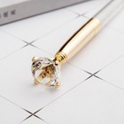 Luxury Metal Crystal Pen Big Diamond Ballpoint Pen Stationery School Pen Office