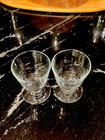 Set Of 2 Libbey 3746 Embassy 5 5 Ounce Footed Rocks Glasses