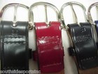 Pro Leather Mlb Baseball Belt Same As Worn In The Bigs Navy Black Red Royal New