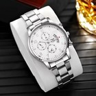 Waterproof Men Watch Stainless Steel Quartz Luminous Classic Business Wristwatch