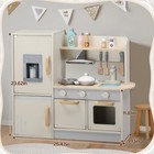 Lalaho Pretend Play Kitchen Fot Kids Kitchen Playset For Toddlers Age 3-8