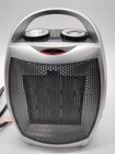 Electactic 1500w Portable Ceramic Space Heater Thermostat Silver Indoor Heater