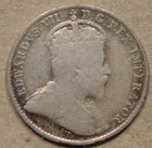 Newfoundland 1904-h Five Cent Silver As Pictured