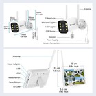 10ch 1tb Nvr 5mp Outdoor Wireless Security Camera System Wifi Cctv Night Vision