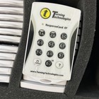 125 Turning Technologies Turningpoint Response Cards Rf Rcrf-02 Cd   Drive Lot