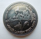 1971 Manitoulin Ontario Trade Dollar Token Canada Haweater