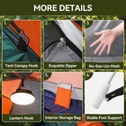Enjoyer Life Pop Up Tents Waterproof Windproof Instant Tent For Camping Hiking