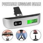 Hanging Weight Luggage Scale 110lb 50kg Portable Travel Lcd Digital