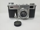 Zeiss Contax Camera With F 2 8 5cm Lens And Leather Case Untested as Is