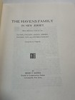 The Havens Family In New Jersey For Genealogy Research  Copyright 1933  b3 