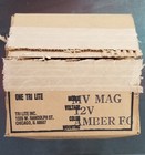 12 Volt Rotating Truck Amber Orange Flashing Tri Lite Model Mv-2mag Beacon Light