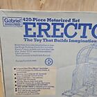 Gabriel Motorized Erector 420 Piece Rare Find Robot Etc3 Vintage 1970s 49-16157 