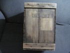 Antique Merck   Co  Manufacturing Chemists Wooden Shipping Storage Box Crate