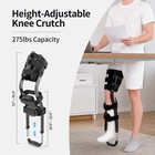 Hands Free Knee Crutch For Broken Foot   Ankle Injuries  275 Lbs Capacity