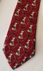 Brooks Brothers Makers All Silk Usa Made Red Boys Tie Golden Lab messenger Bag