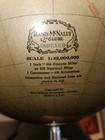 Vintage 1930s Rand Mcnally 12  Globe Mcm  Art Deco - Scale Of 1 42 000 000