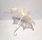 Vintage Flower Lace Child s Doll s Parasol 8 
