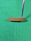 Vintage Spalding 11 Brass Blade Putter   Steel Shaft   Original Grip   Rh