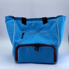 Six Pack Fitness Camille Meal Prep Tote Bag Lunch Box Gym Workout Bag - Blue